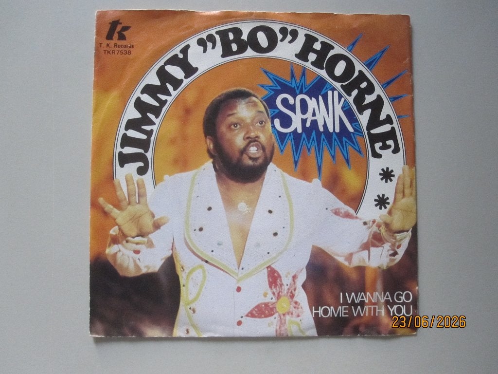 JIMMY BO HORNE -  spank - vinyl 7'", Cd's en Dvd's, Gebruikt, 7 inch, Single, Ophalen of Verzenden