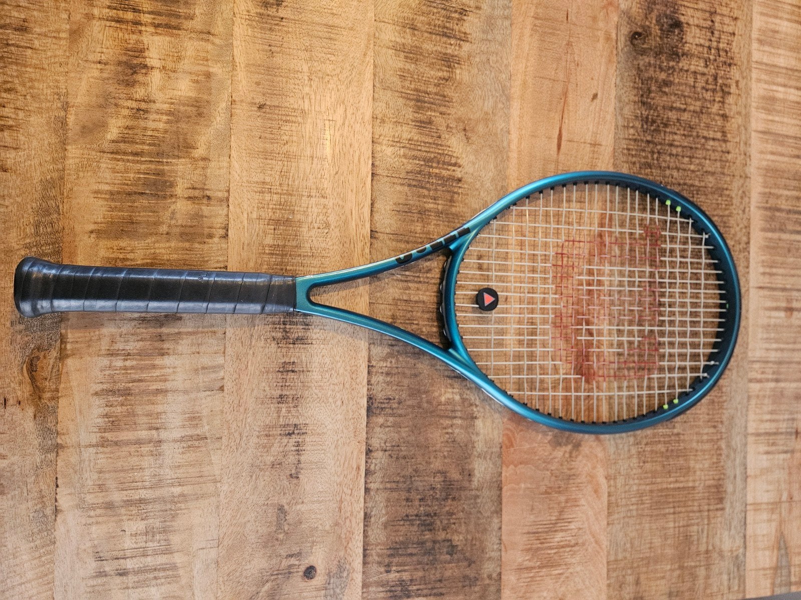 Wilson Blade 100 V9 met nieuwe bespanning L3, Gebruikt, Ophalen of Verzenden, Wilson, Racket