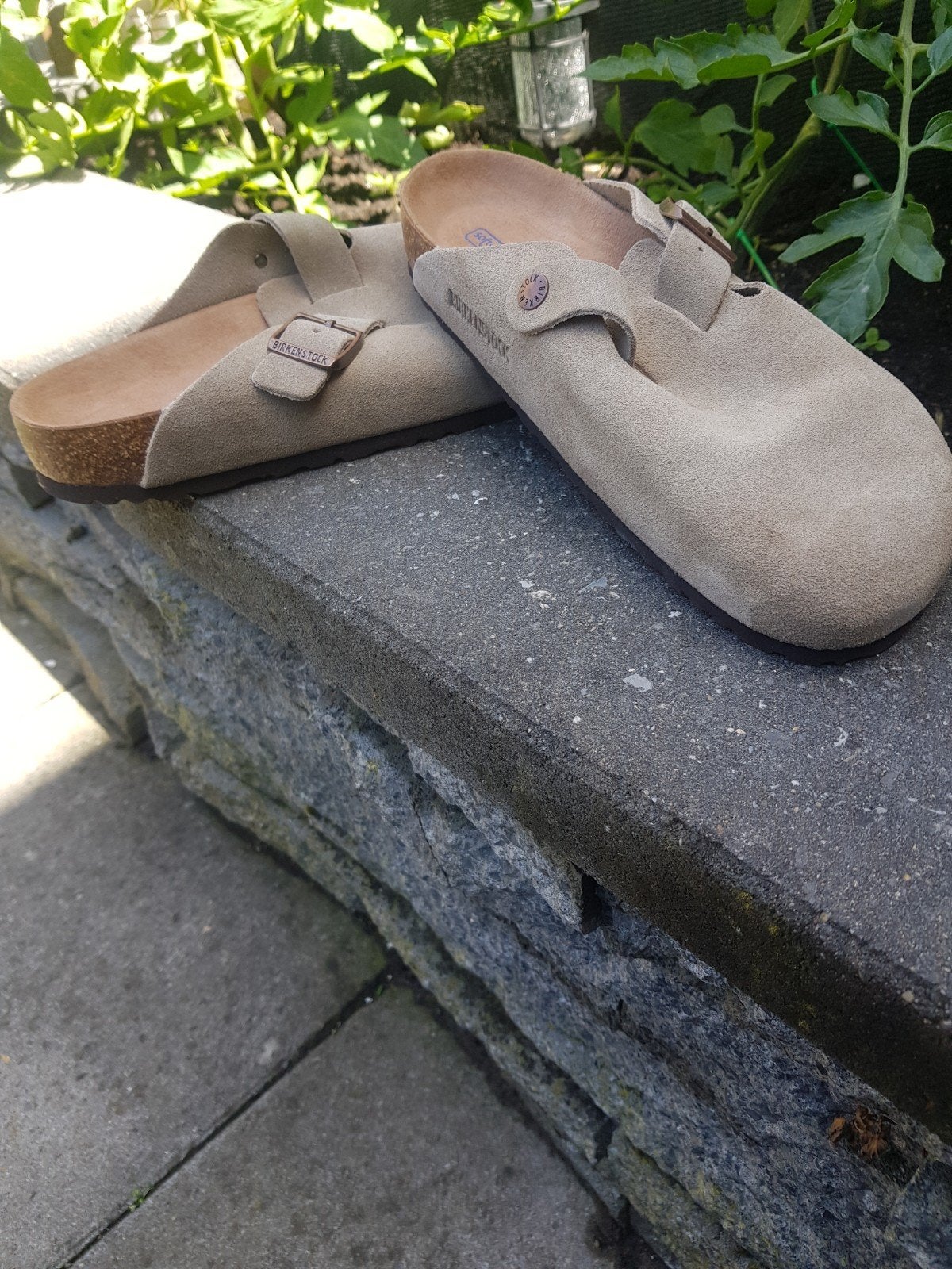 Nieuwe Birkenstock klompen maat 40, Slippers, Beige, Nieuw, Ophalen of Verzenden