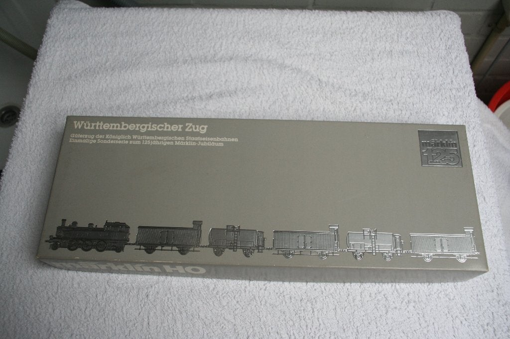 Marklin HO 2857 'Wurtenberg goederentrein', Wisselstroom, Treinset, Nieuw, Ophalen of Verzenden