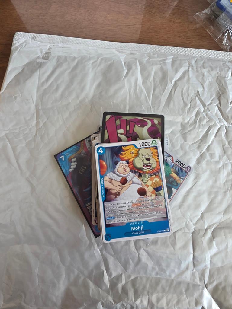 One piece bulk, Ophalen of Verzenden, Zo goed als nieuw, Meerdere kaarten