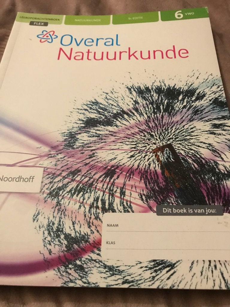 Nieuwe leerboek natuurkunde 6VWO 5e editie, Ophalen of Verzenden, Nieuw, Overige niveaus, Natuurkunde