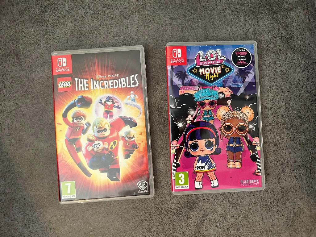 Nintendo switch spellen, 1 speler, Ophalen, Zo goed als nieuw, Vanaf 7 jaar