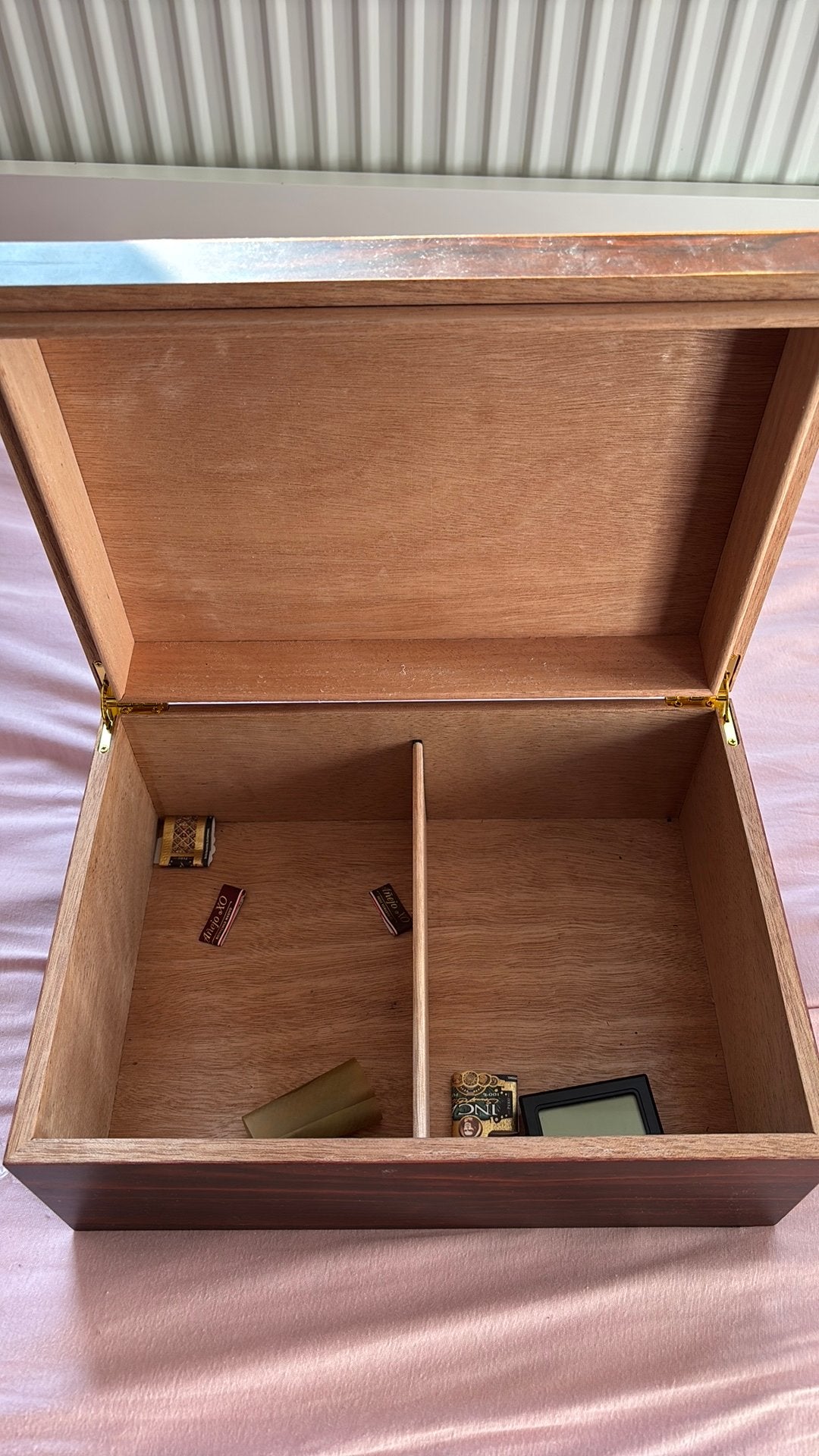 Sigaren humidor kist, Ophalen of Verzenden, Zo goed als nieuw, Tabaksdoos of Verpakking