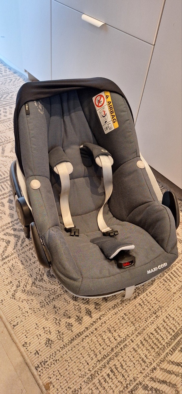 Maxi-Cosi autostoel met Isofix base en Dooky hoes, Kinderen en Baby's, Ophalen, Gebruikt, Isofix, 0 t/m 13 kg