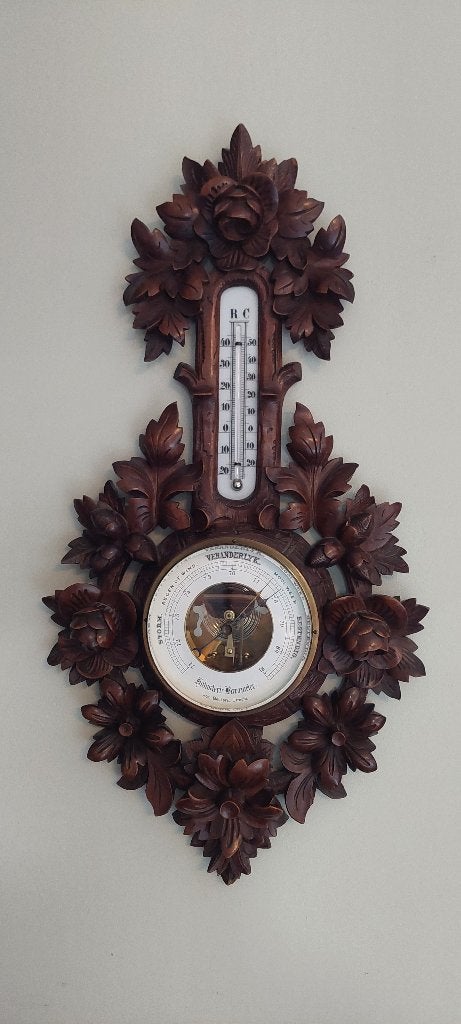 antieke barometer, Ophalen, Gebruikt, Barometer