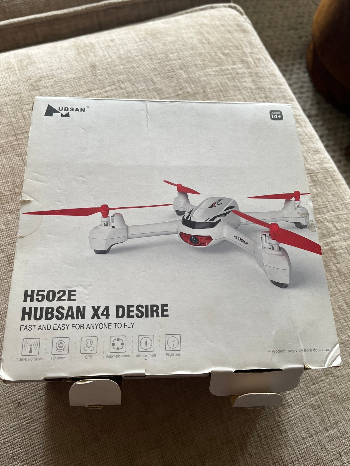 Hubsan X4 Desire H502E GPS Drone met Camera, Audio, Tv en Foto, Cameradrone, 100 tot 1000 meter, Hubsan, Ophalen of Verzenden