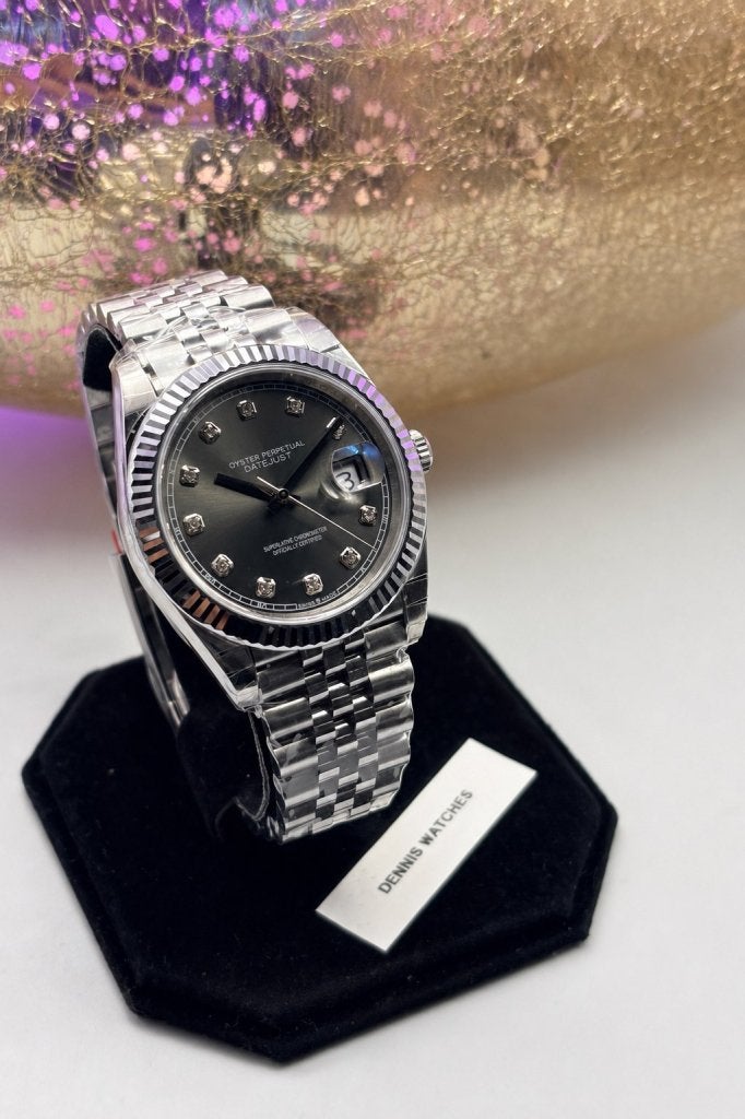 Datejust 126334 Rhodium Diamond Grey 41mm