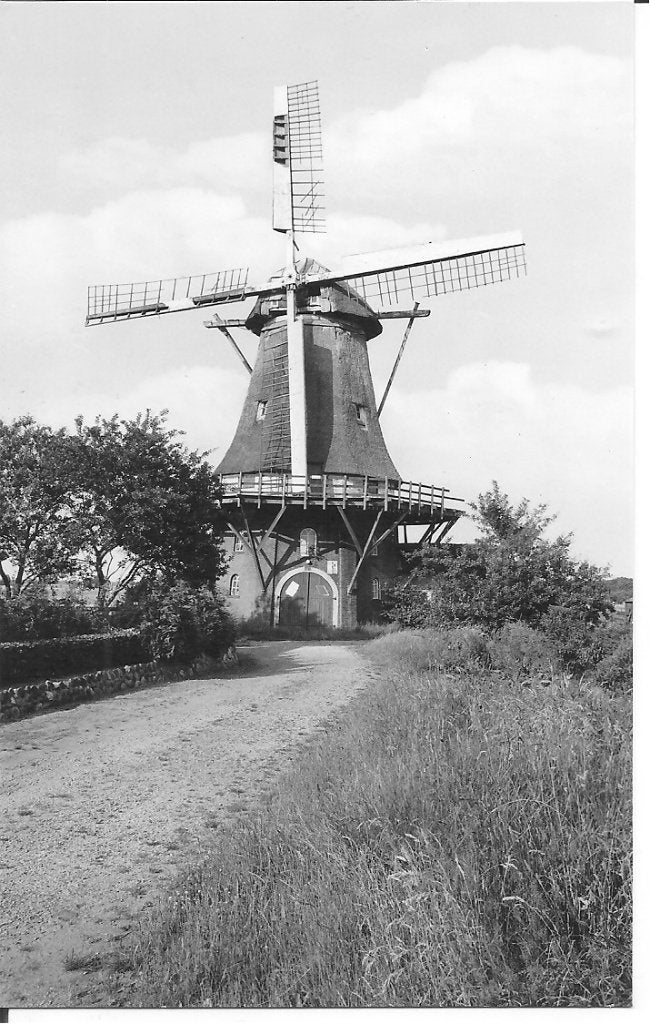 Ansichtkaart Korenmolen Schoonoord 1902, foto juli 1975, Verzamelen, Ophalen of Verzenden, 1960 tot 1980, Ongelopen, Drenthe