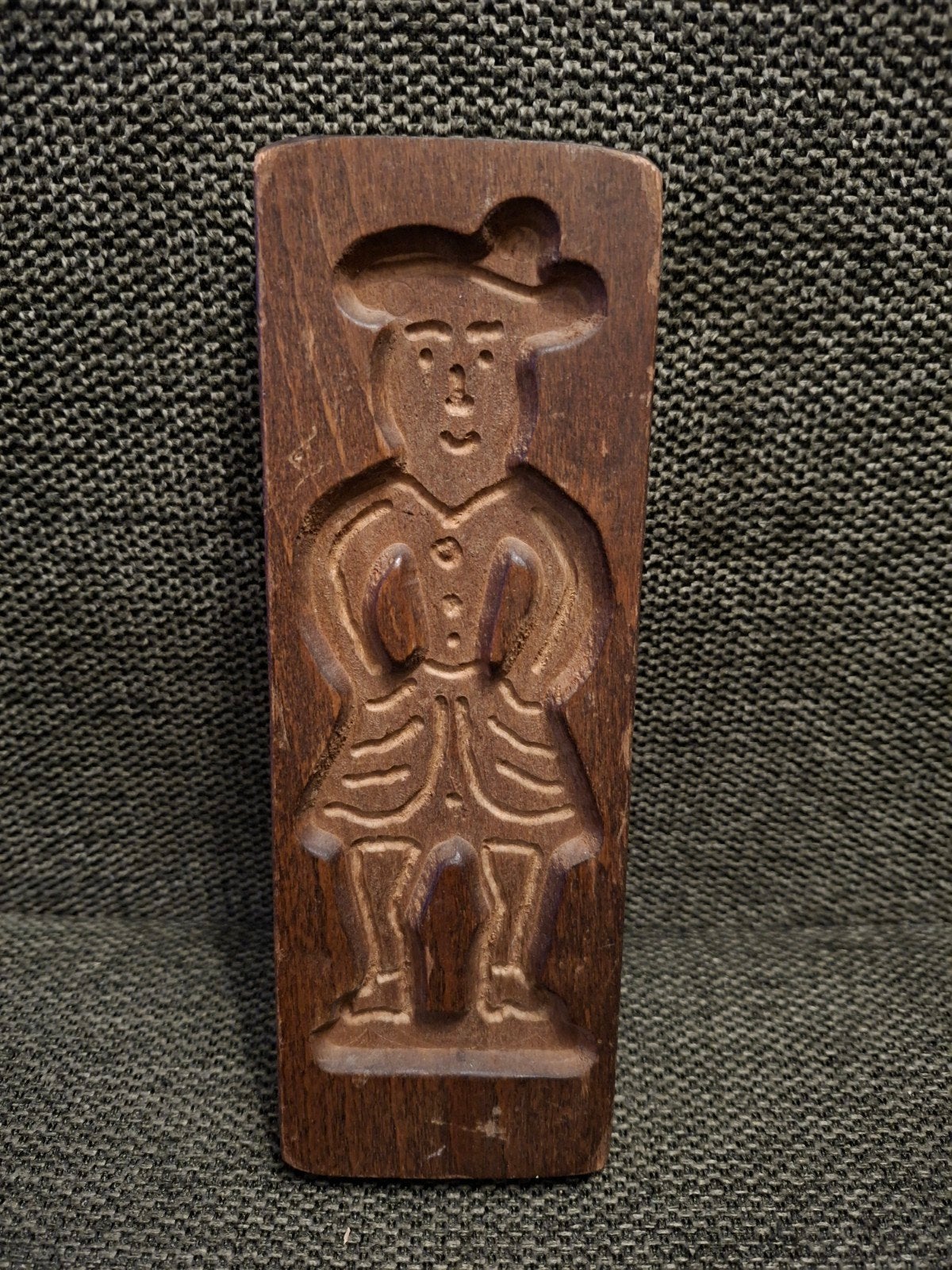 Antieke houten koekplank - Piet, Ophalen of Verzenden