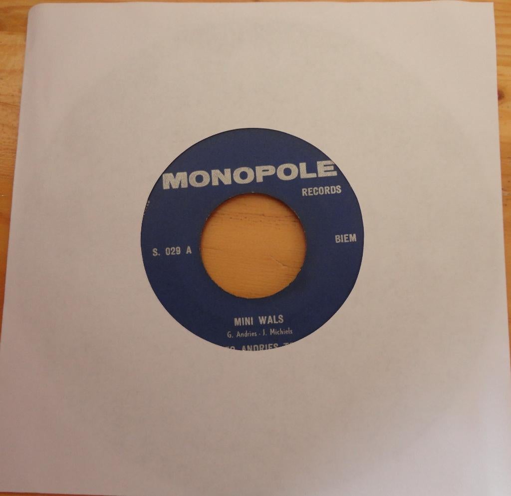 Geo Andries Trio > Mini wals, Cd's en Dvd's, Vinyl Singles, Gebruikt, 7 inch, Single, Ophalen of Verzenden