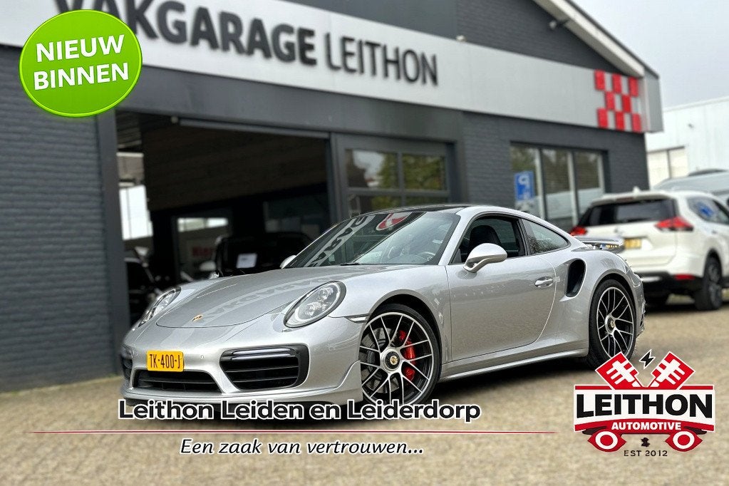 Porsche 911 3.8 Turbo S Aerokit | SportDesign | Carbon | Pan, Auto's, Automaat, Gebruikt, Euro 6, 4 stoelen
