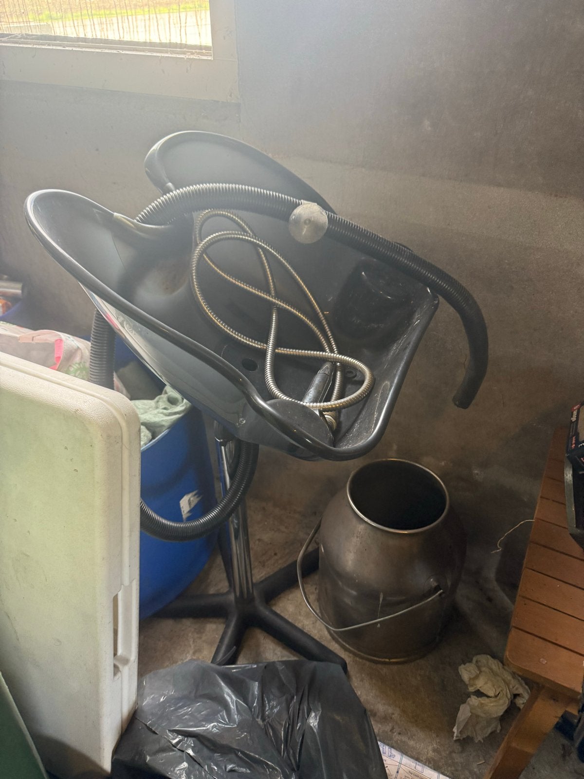 Mobiele Wasbak voor Kappers of Thuisgebruik, Ophalen, Gebruikt, Overige typen