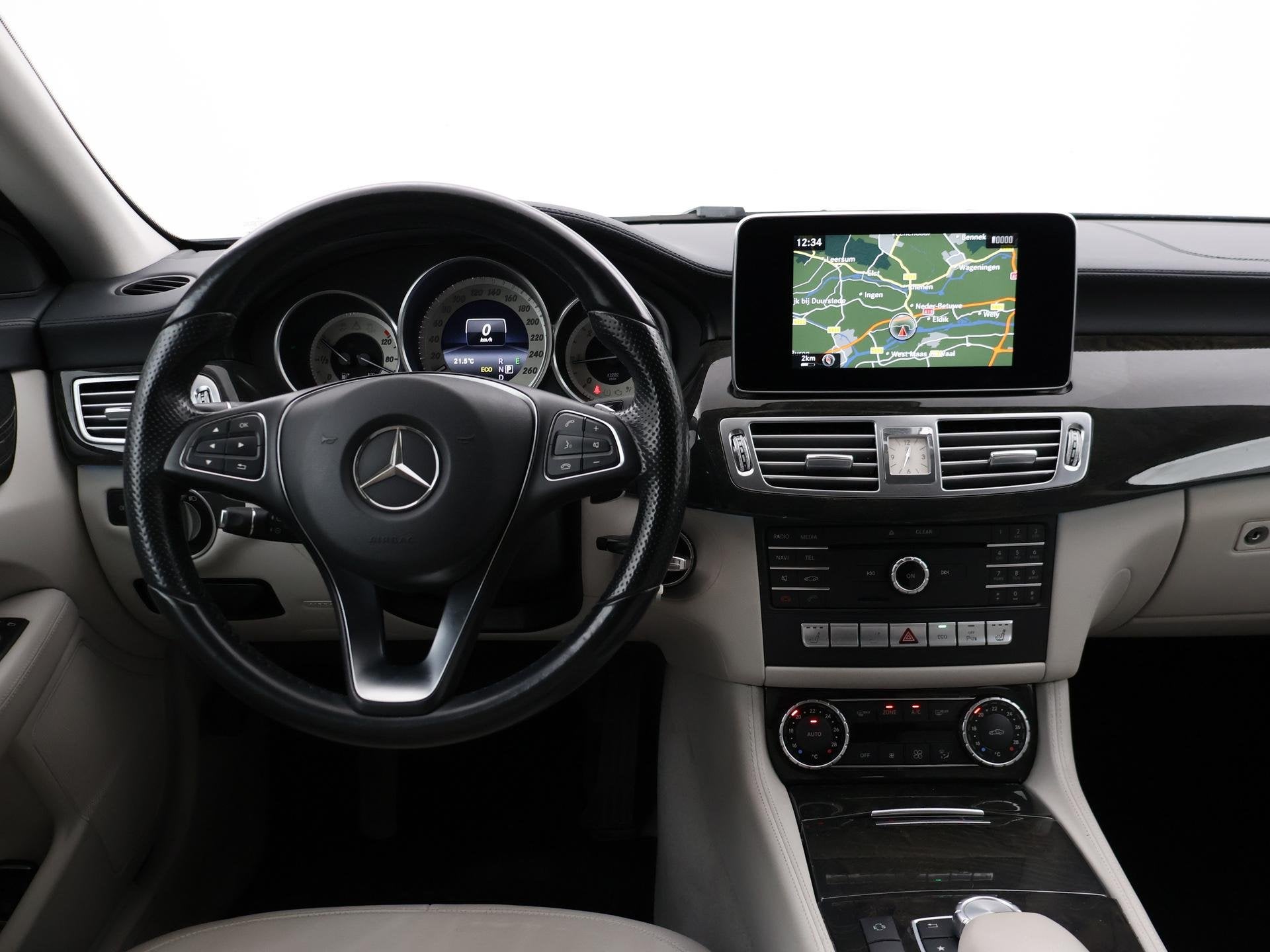 Mercedes-Benz CLS-klasse Shooting Brake 220D 170 PK AUT. + L, Auto's, Mercedes-Benz, Automaat, Gebruikt, Euro 6, Start-stop-systeem