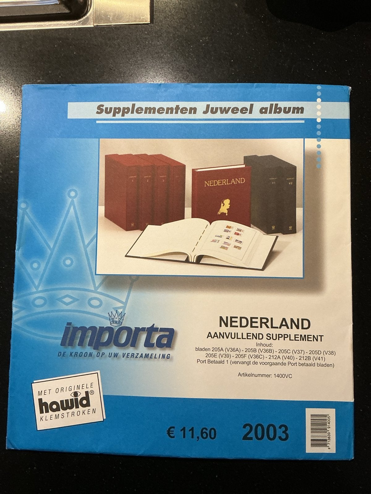 Importa Supplementen Juweel Album Nederland 2003, Postzegels en Munten, Ophalen of Verzenden, Na 1940, Postfris