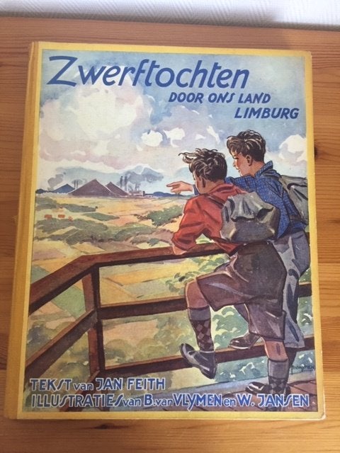 Zwerftochten door ons land – Limburg, Boeken, Prentenboeken en Plaatjesalbums, Verzenden, Gelezen, Feith en Behrens, Plaatjesalbum
