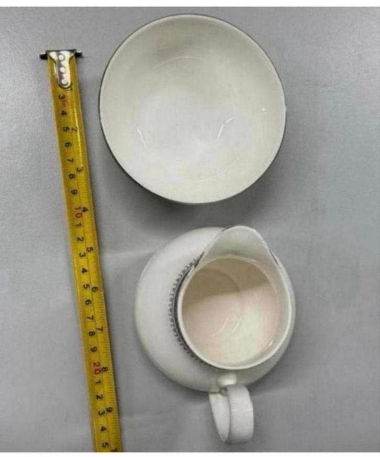 Royal Doulton SHERBROOKE melkkan en suiker kom schaal Antiek, Ophalen of Verzenden