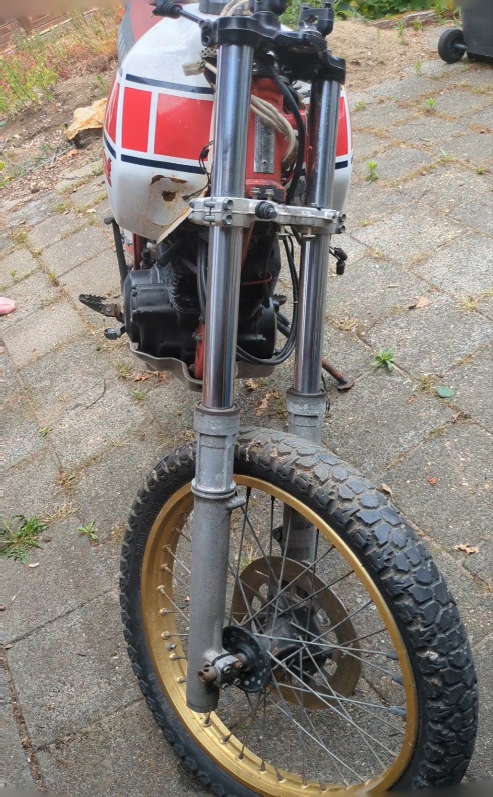 Yamaha XT 600 Z  1983 onderdelen itchy boots bike, Motoren, Ophalen of Verzenden