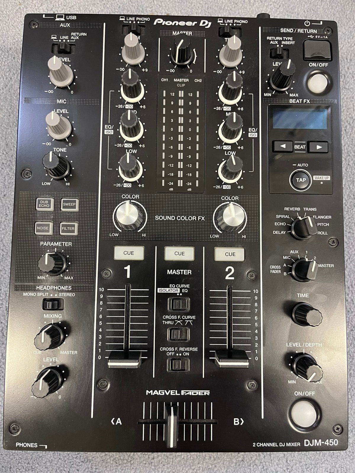 Pioneer djm 450, Ophalen of Verzenden, Zo goed als nieuw, Minder dan 5 kanalen