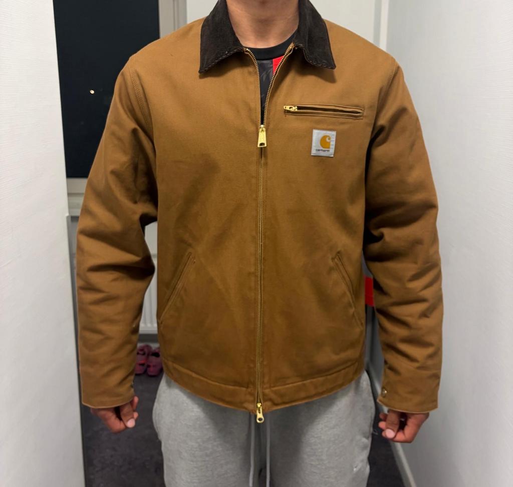 Carhartt jas maat M, Ophalen of Verzenden, Gedragen, Maat 48/50 (M), Bruin