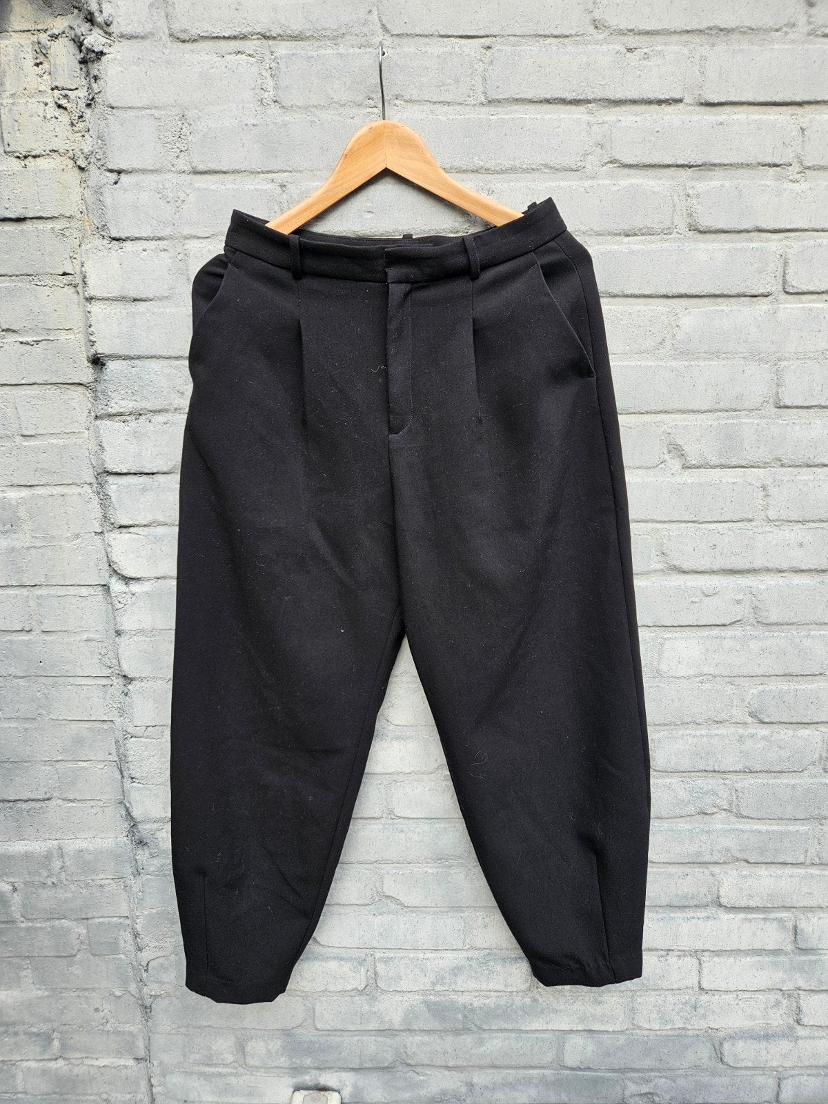 Zwarte Zara ballonbroek, maat M, Kleding | Dames, Ophalen of Verzenden, Zo goed als nieuw, Lang, Zara