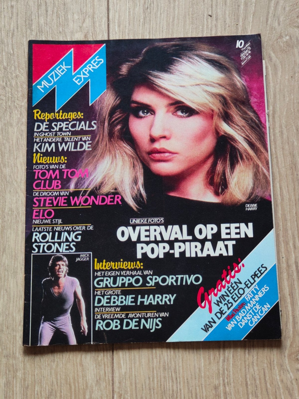 Muziek Expres oktober 1981, Verzamelen, Tijdschriften, Kranten en Knipsels, Ophalen of Verzenden, 1980 tot heden, Nederland, Tijdschrift