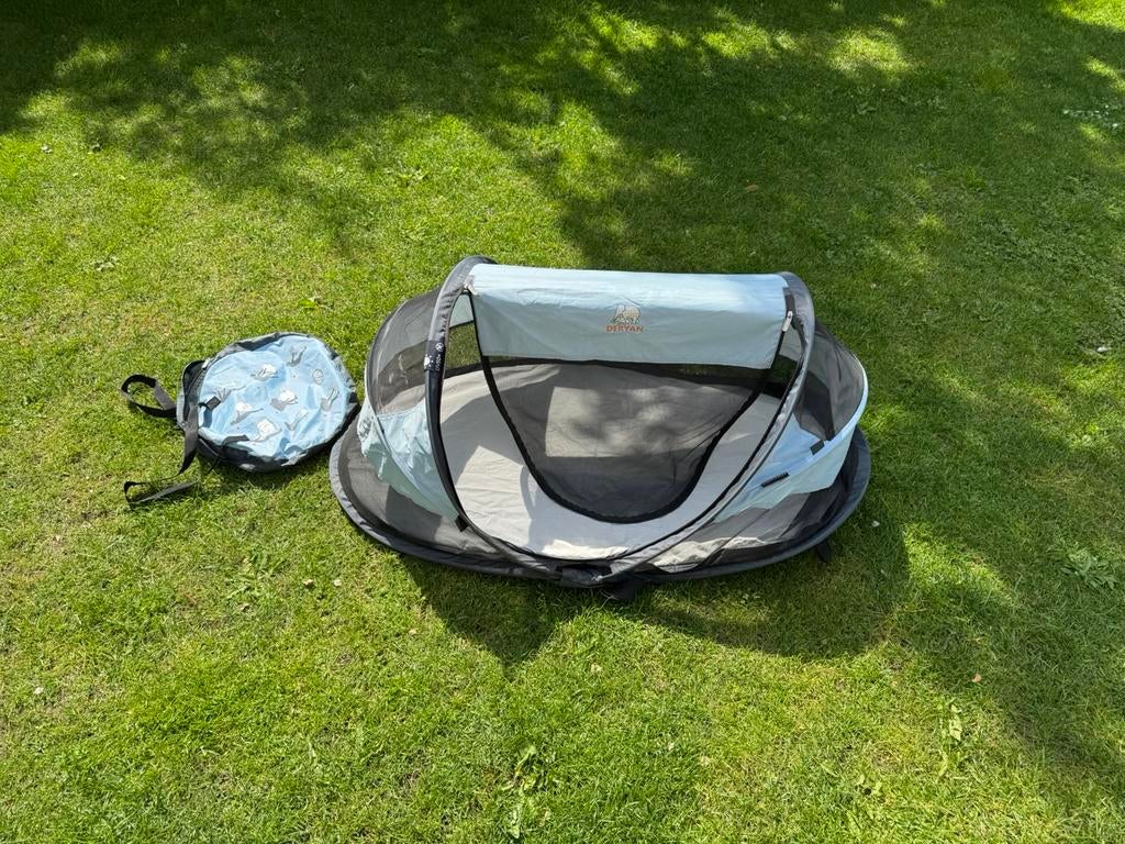 Deryan baby tentje / campingbedje, Ophalen of Verzenden, Zo goed als nieuw, Reisbedje
