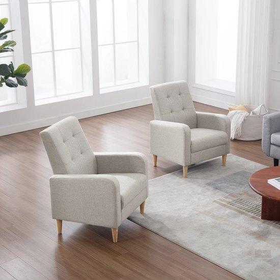 Stoel - Fauteuil - Lounge Stoel - Fauteuil Woonkamer - Gevoe, Corvance B.V., Verzenden, Nieuw, Corvancebol@gmail.com