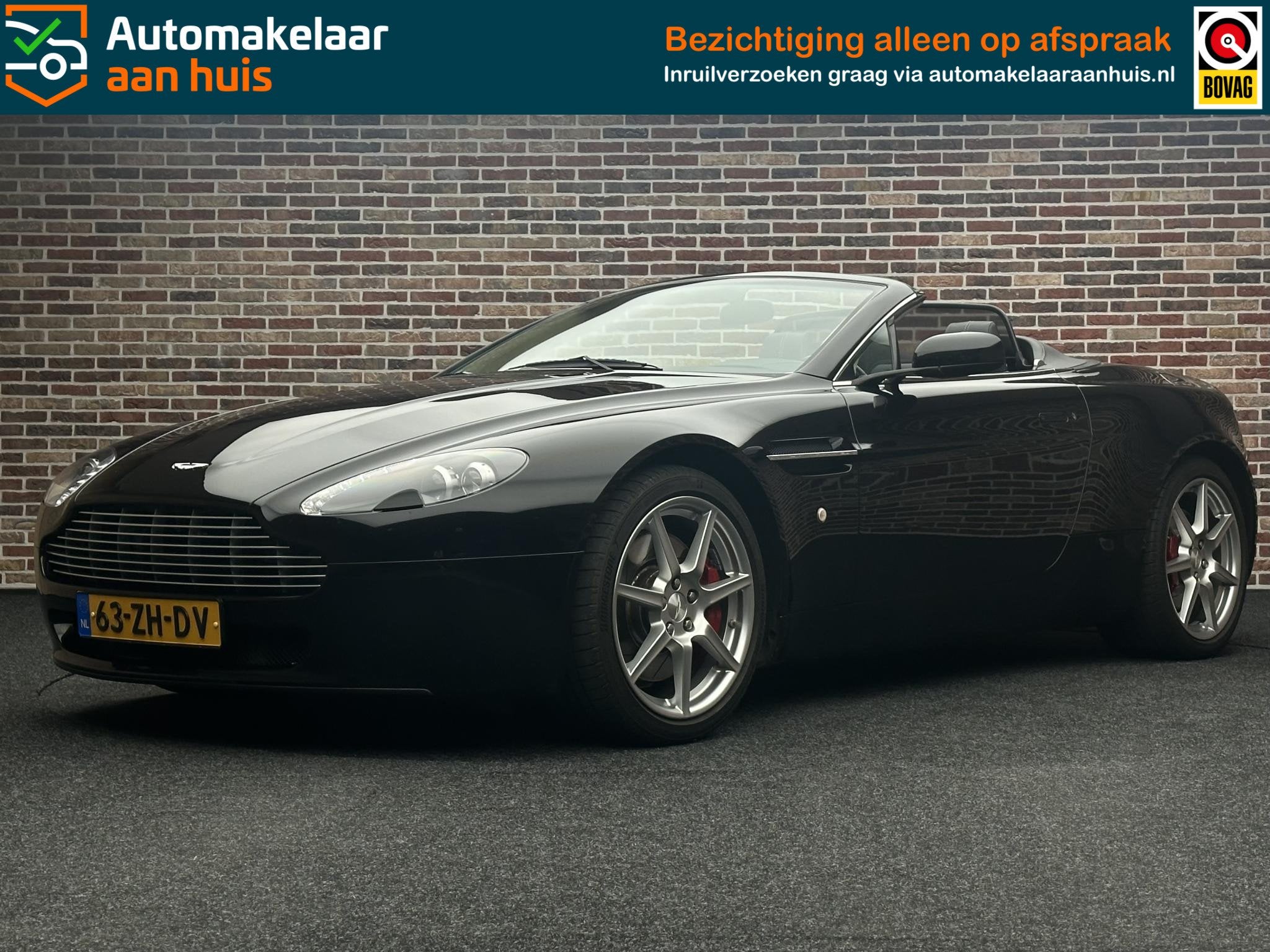 Aston Martin V8 Vantage Roadster 4.3 V8 Sportshift, Auto's, Automaat, Achterwielaandrijving, Gebruikt, Cabriolet