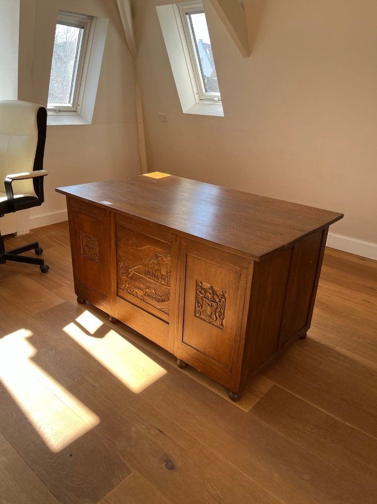 Antique desk, Antiek en Kunst, Ophalen