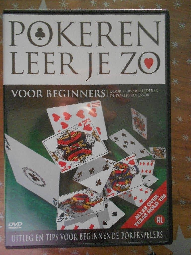 DVD pokeren leer je zo, Alle leeftijden, Ophalen, Gebruikt, Overige typen