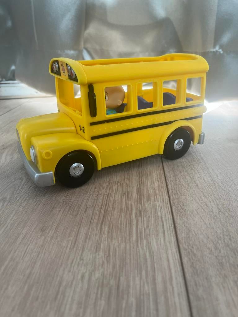 Cocomelon Schoolbus met geluid, Ophalen of Verzenden, Gebruikt