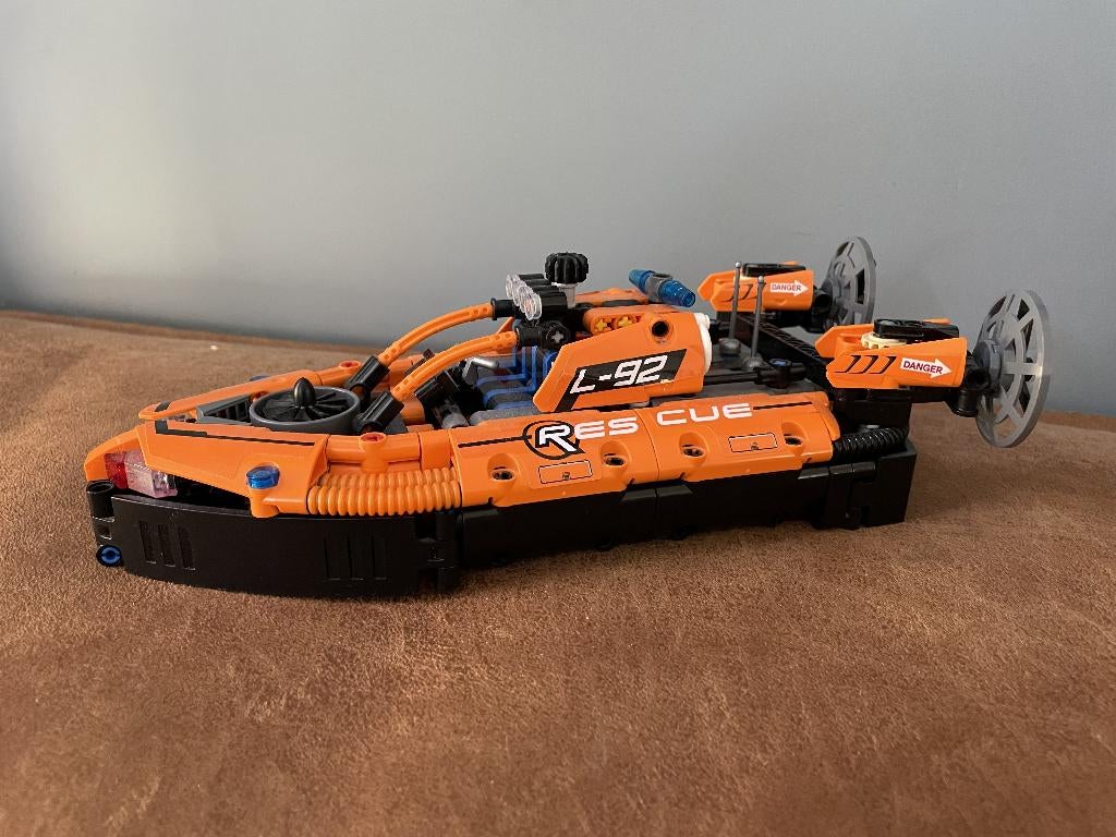 Reddingshovercraft (42120), Gebruikt, Lego, Compleet, Ophalen of Verzenden