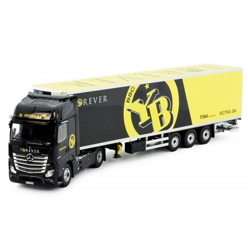 Tekno 84023 Mercedes Actros Gigaspace 4x2 Rotra SA - FC Bern, Ophalen of Verzenden, Nieuw, Bus of Vrachtwagen, Tekno