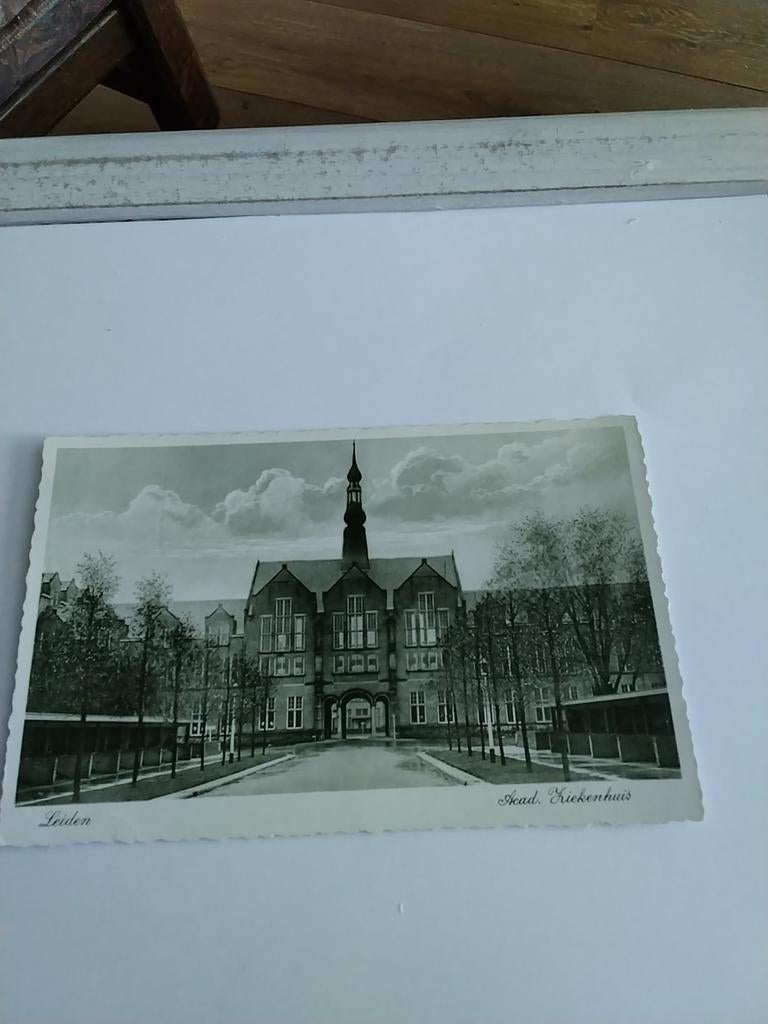 LEIDEN 1936. ACADEMISCH ZIEKENHUIS, Ophalen of Verzenden, 1920 tot 1940, Zuid-Holland