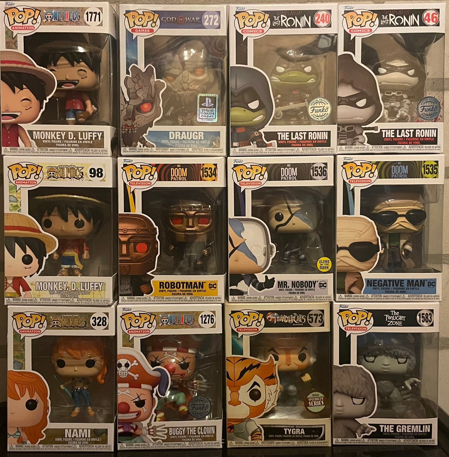 Grote Funko Pop Collectie (One Piece, Star Wars, Horror e.a., Ophalen, Zo goed als nieuw