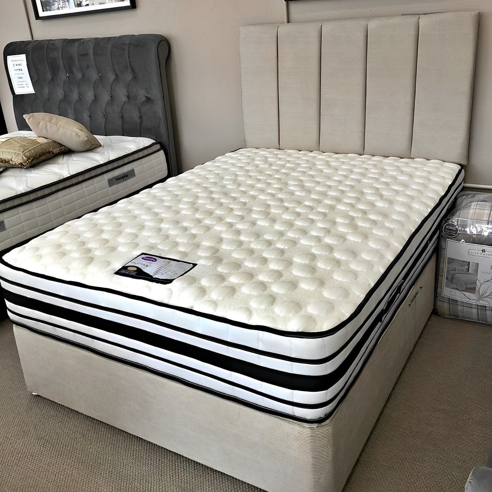 Brandnieuw bed met matras 90x200, 140x200, 160x200, 180x200, 200 cm, Nieuw, Tweepersoons, 140 cm