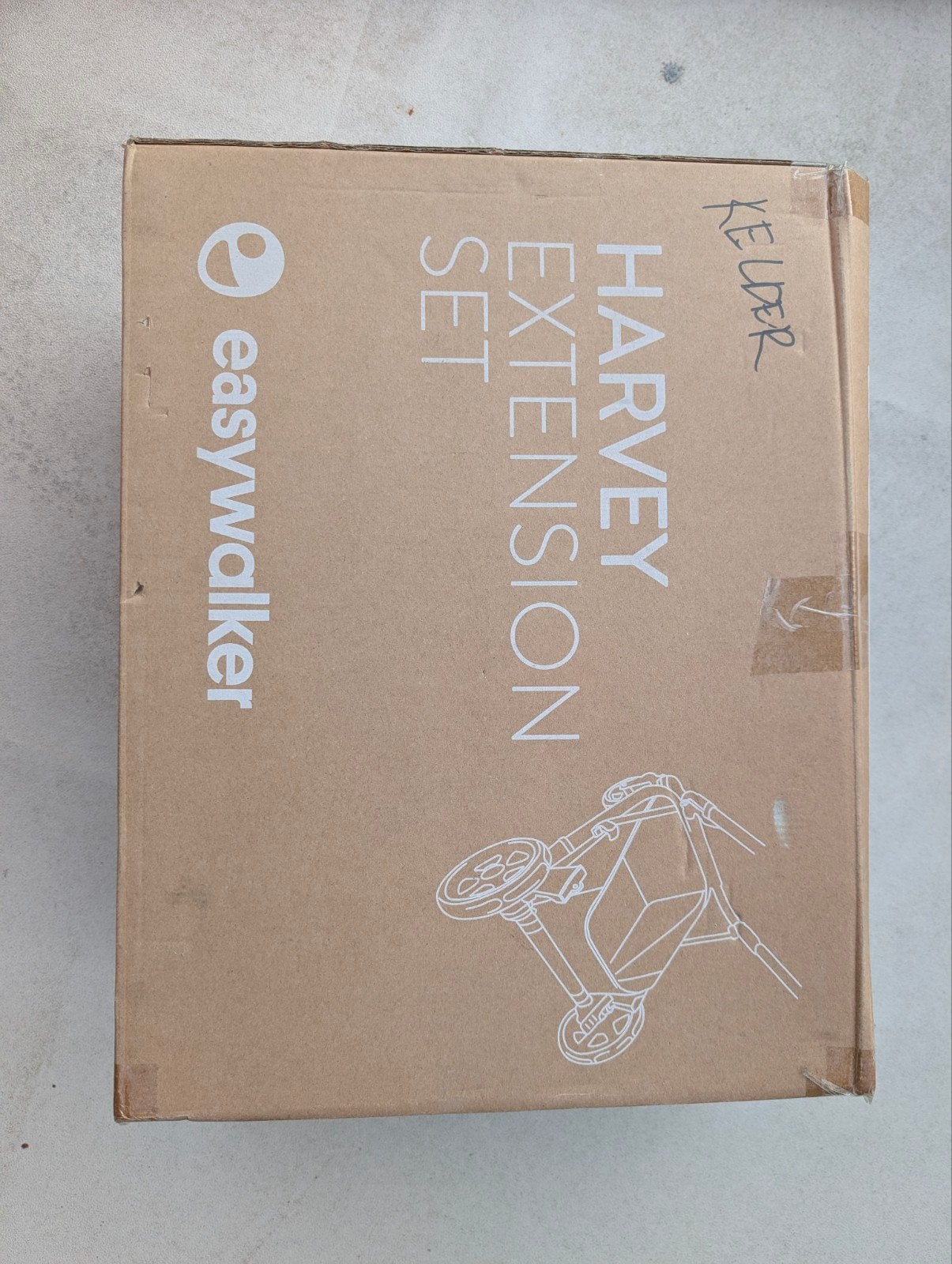 Easywalker Harvey 3 Extension Set - Duowagen uitbreiding, Kinderen en Baby's, Kinderwagens en Combinaties, Ophalen of Verzenden
