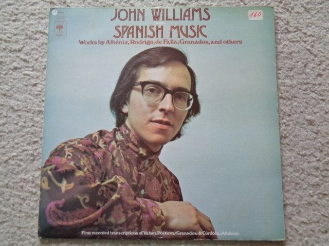 LP John Williams plays Spanish music, Ophalen of Verzenden, Zo goed als nieuw, 12 inch