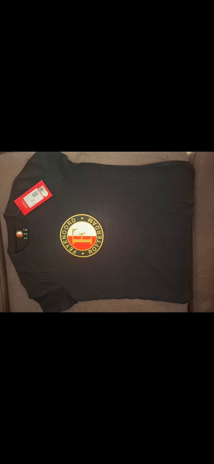 Feijenoord dames shirt nieuw originele, Zwart, Nieuw, Korte mouw, Ophalen