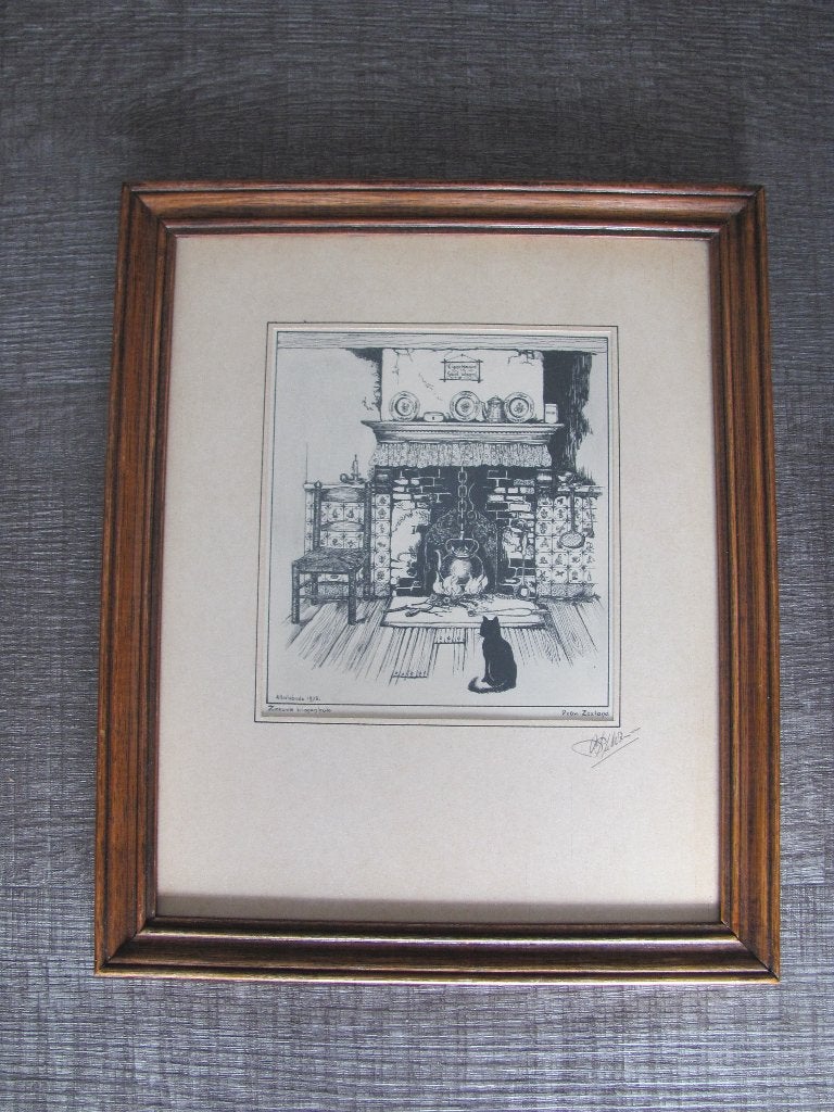 A.H. van der Woude - Zeeuws binnenhuis - 1978, Antiek en Kunst, Ophalen of Verzenden, Handgemaakt