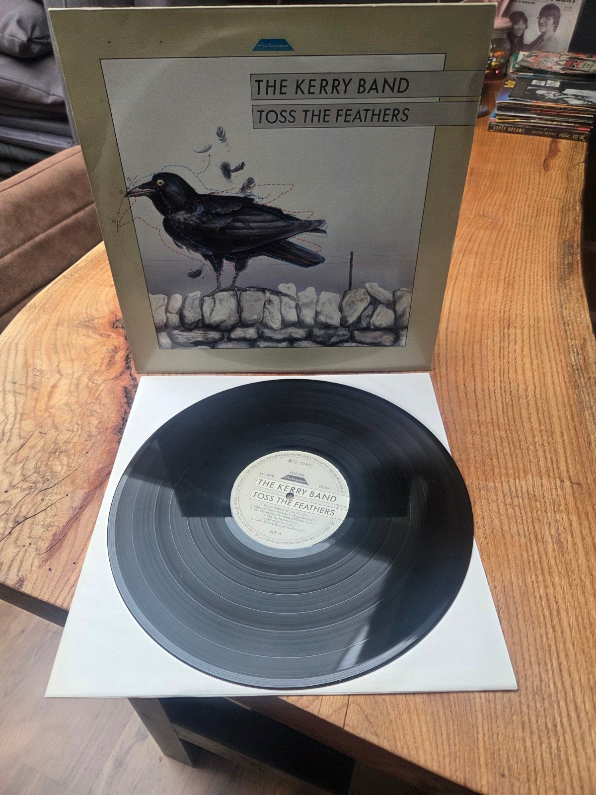The Kerry Band - Toss The Feathers LP (Folk/Iers), LP, Gebruikt, Ophalen of Verzenden, Folk