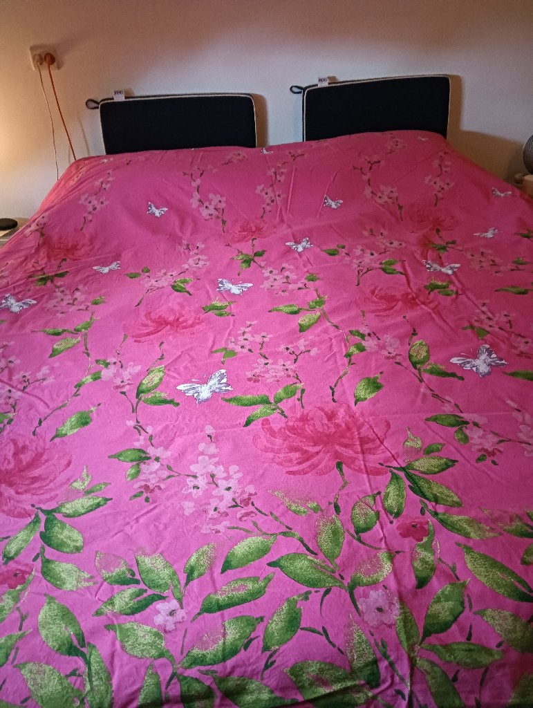 2 persoons dekbedhoes 2 zijdig, Huis en Inrichting, Slaapkamer | Beddengoed, Ophalen of Verzenden, Zo goed als nieuw, Tweepersoons