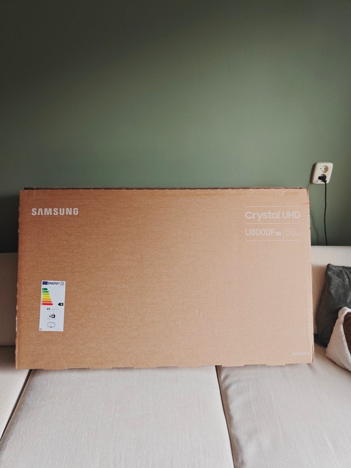 Samsung 50" Crystal UHD Smart TV U8070F (2025)