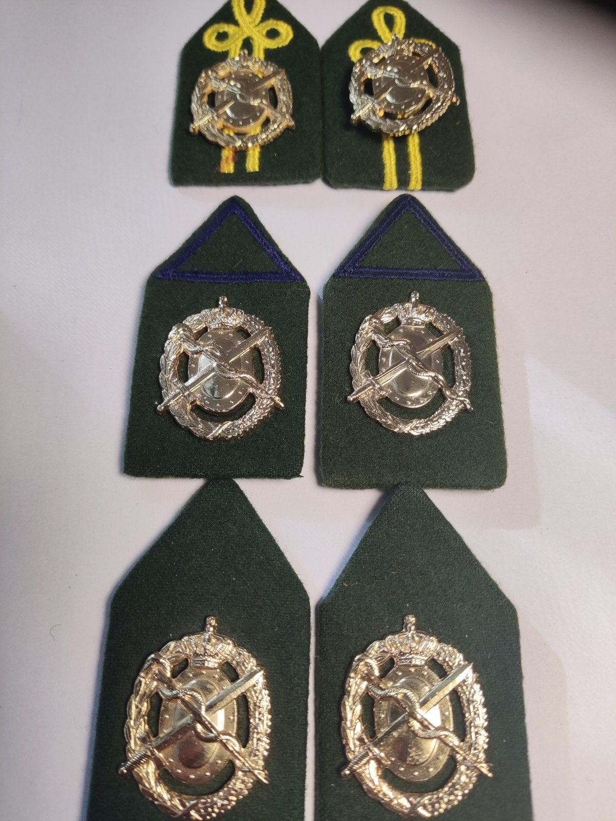 Kraagspiegels Geneeskundige Troepen, Ophalen of Verzenden, Landmacht, Nederland, Embleem of Badge