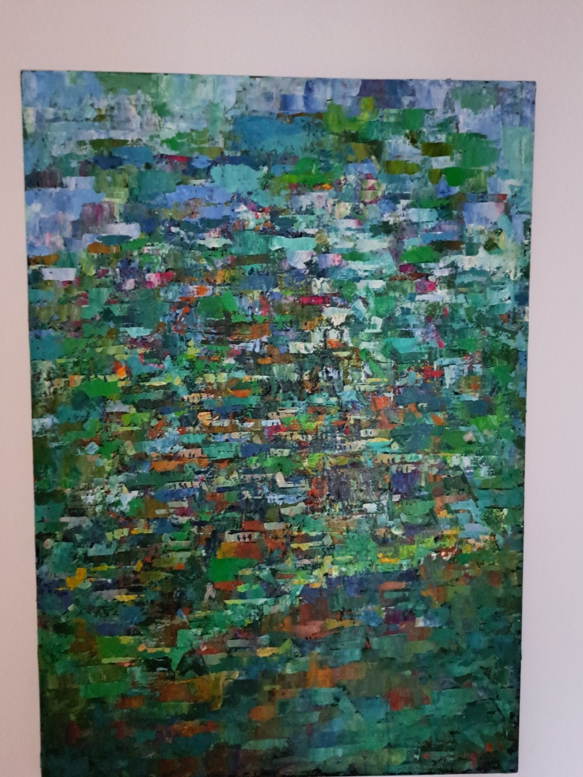 Abstract Schilderij uit Zuid-Amerika, Ophalen of Verzenden