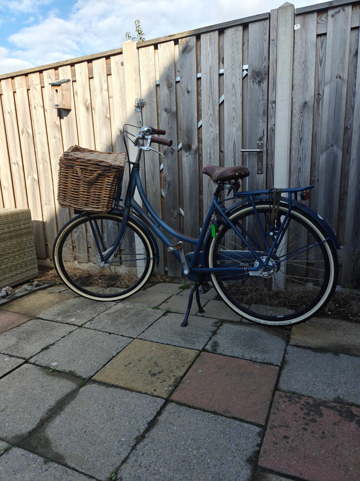 Damesfiets met mand, Terugtraprem, Ophalen, Overige merken, 53 tot 56 cm