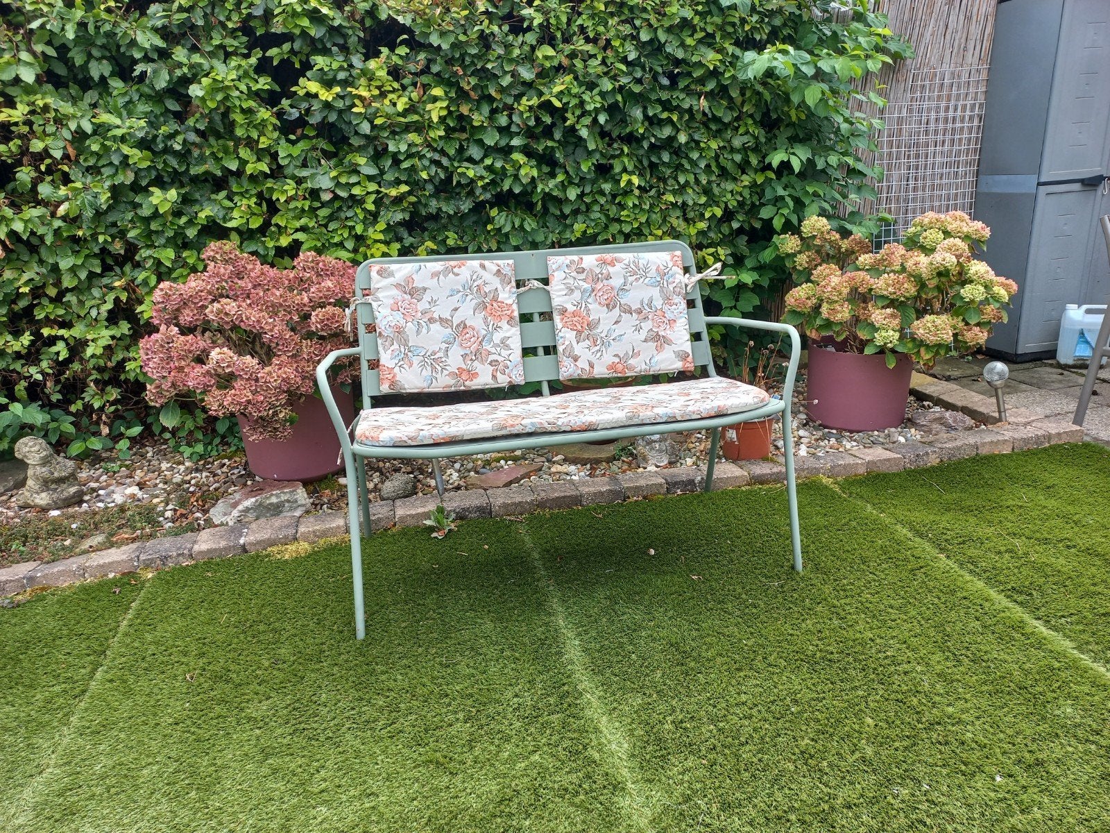 Tuin bank, Ophalen, Gebruikt, Metaal