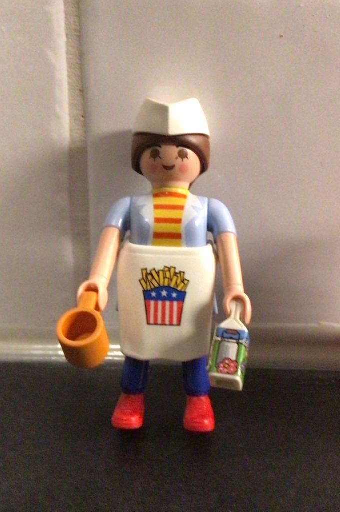 Playmobil - Serveerster, Kinderen en Baby's, Speelgoed | Playmobil, Ophalen of Verzenden, Zo goed als nieuw