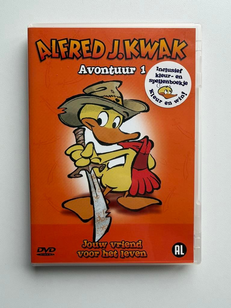 Alfred J. Kwak - Avontuur 1 - DVD, Cd's en Dvd's, Alle leeftijden, Verzenden, Zo goed als nieuw, Europees